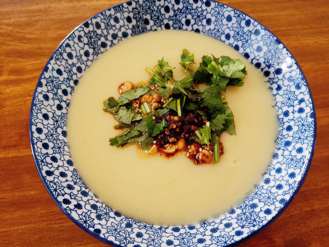 周一请吃素丨用豌豆粉做的补钙佳品，简单而美味~稀豆粉•圆满素食