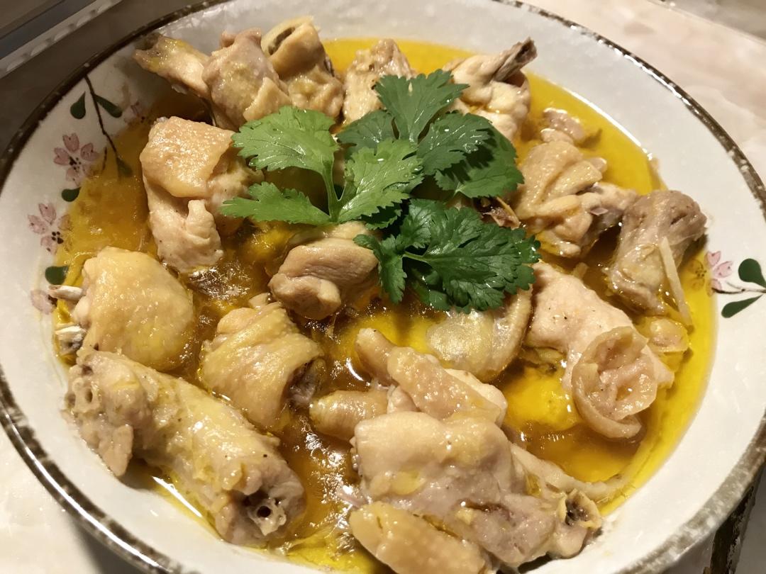 原汁原味蒸鸡（广东口味)