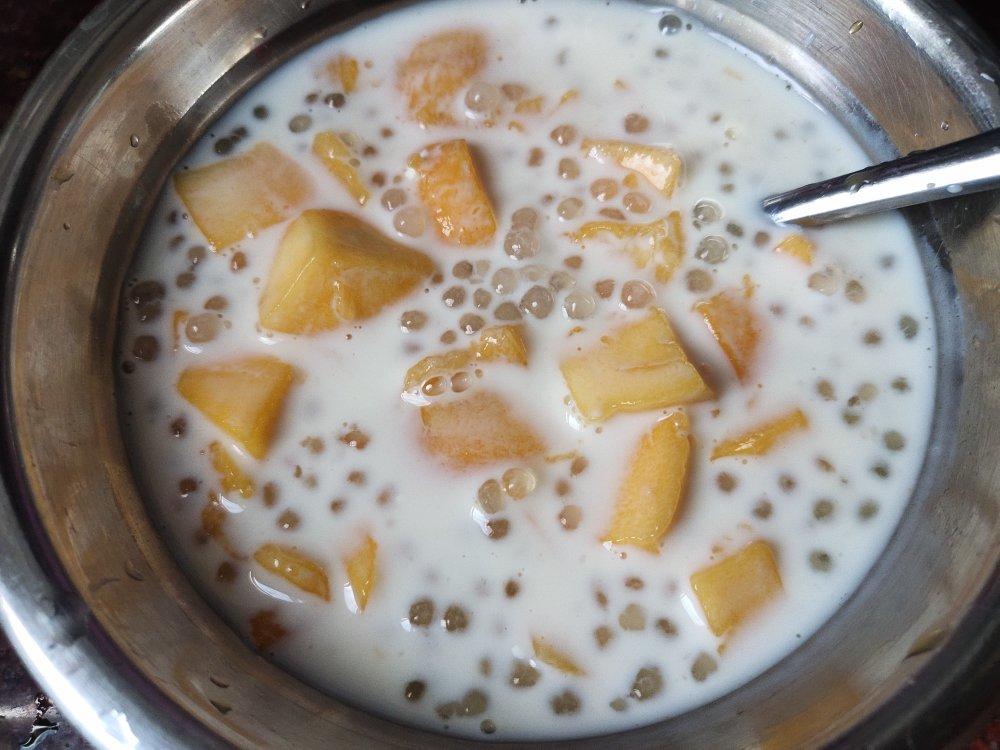 芒果牛奶西米露