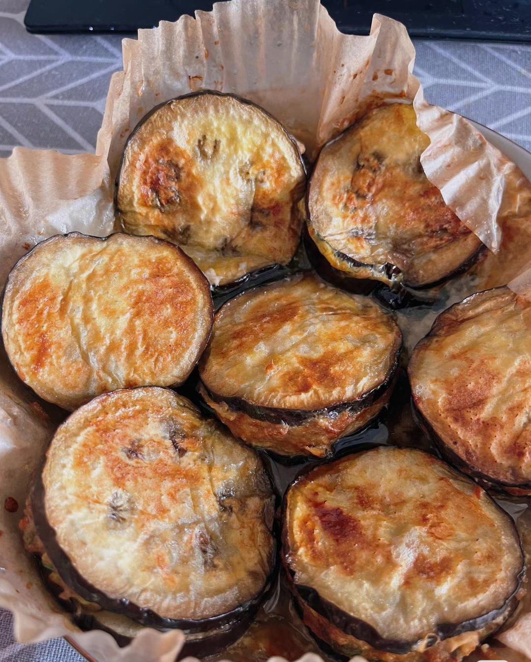 低脂肉沫茄盒（空气炸锅版）