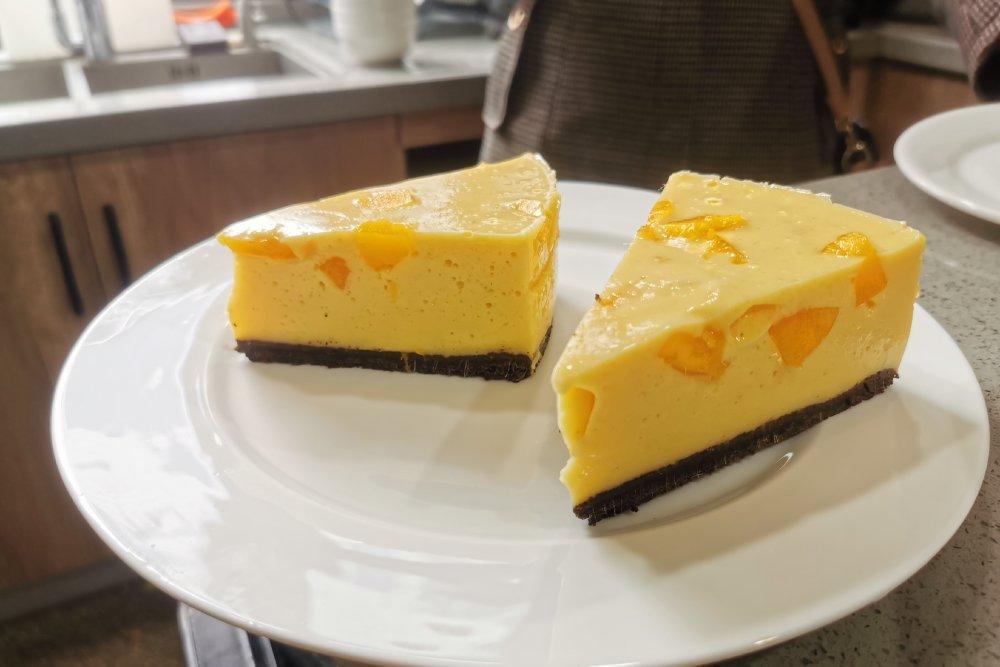 ㊙️无需烤箱❗️零失败芒果酸奶慕斯❗️入口即化