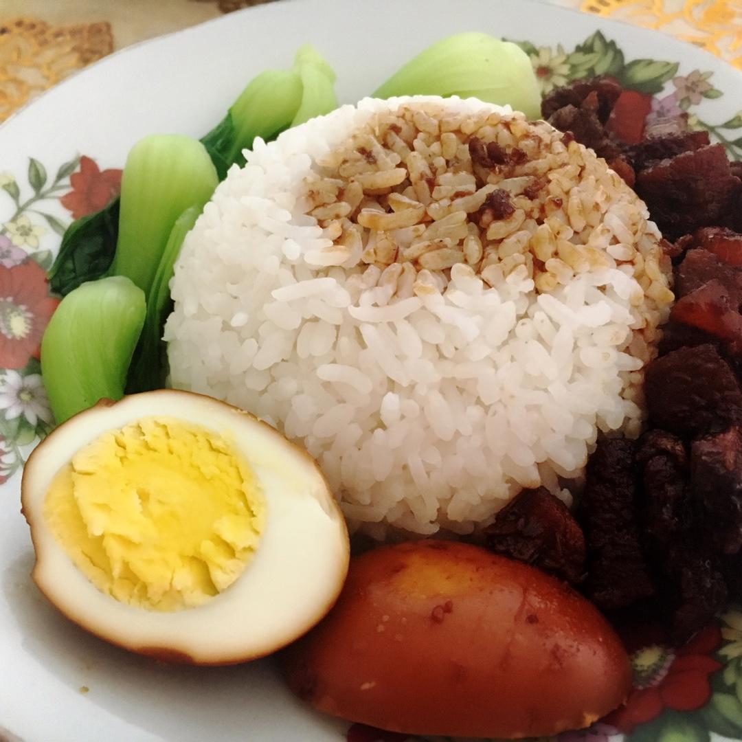 台湾卤肉  台湾卤肉饭Braised Pork Rice