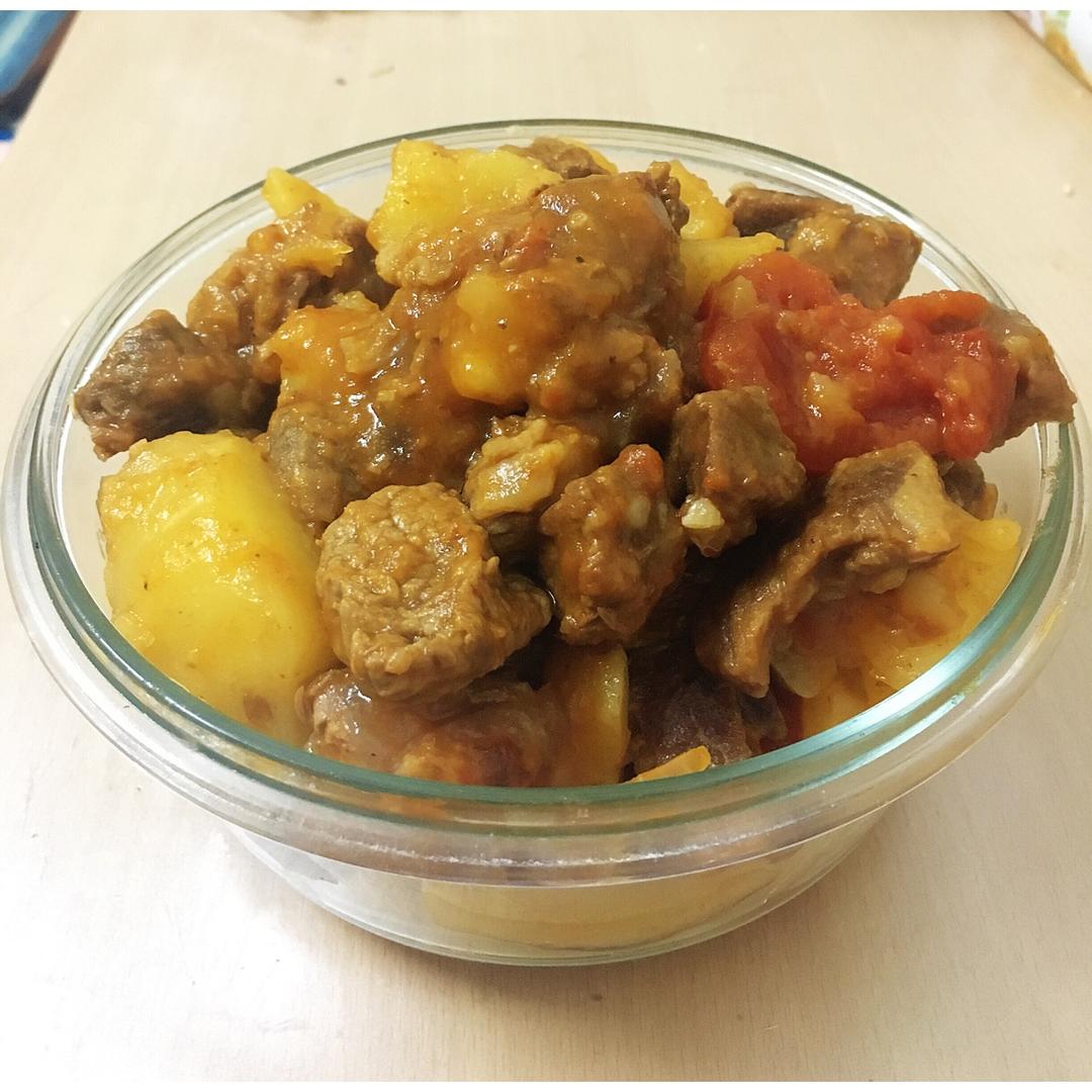 土豆炖牛肉