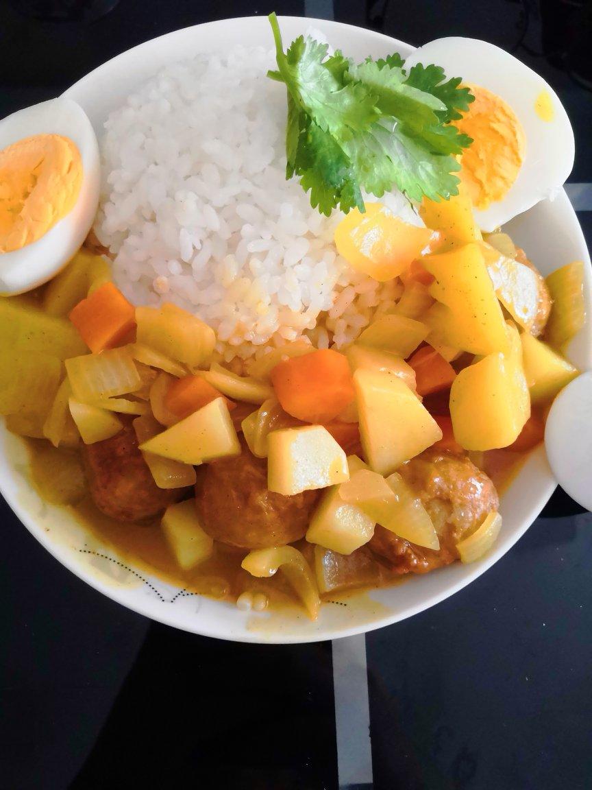 咖喱土豆饭