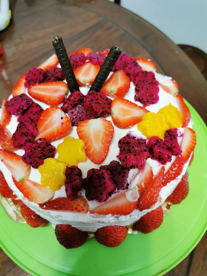 超好记八寸戚风蛋糕（后蛋法）