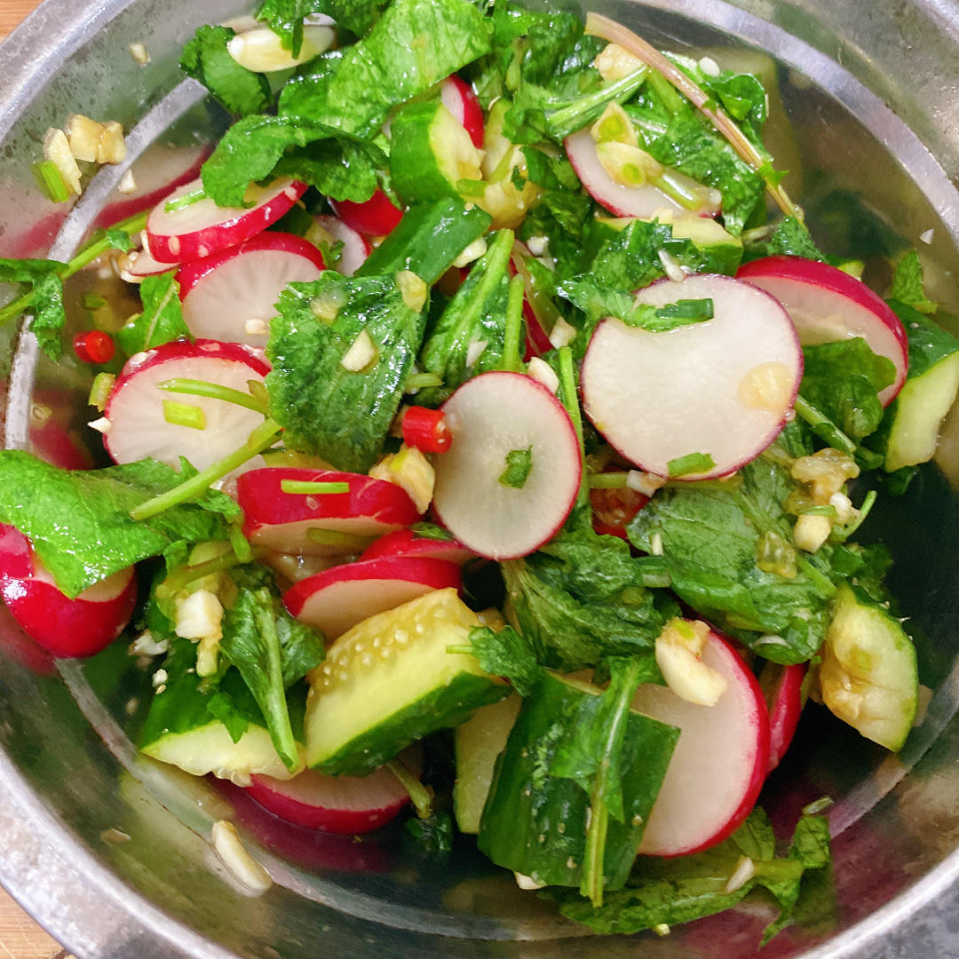 赞不绝口拍黄瓜🥒