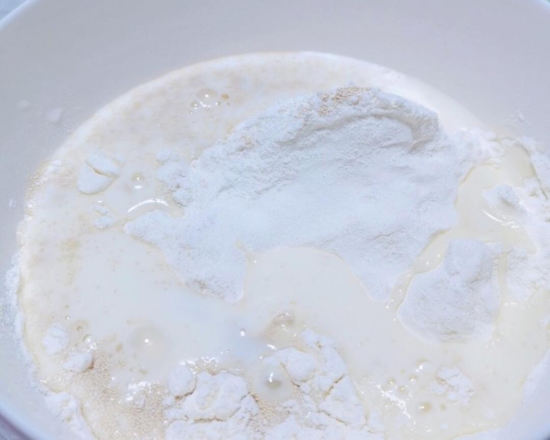 纯奶手撕吐司的做法 步骤1