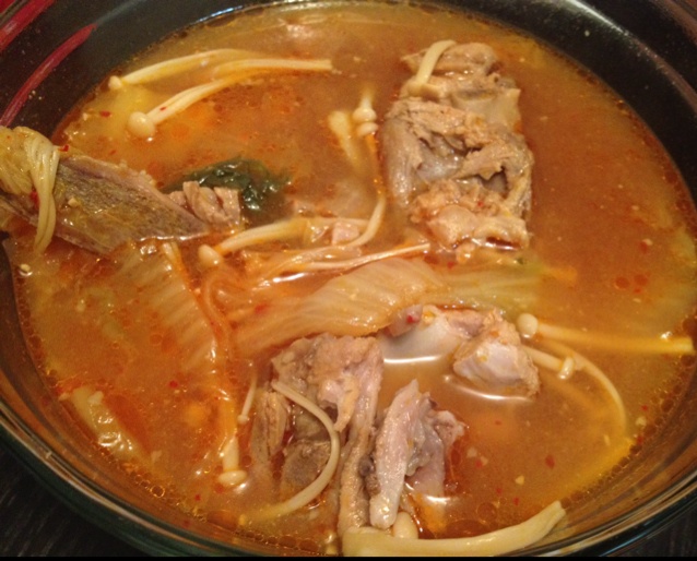 韩式土豆猪骨汤 kam ja tang 最地道流行的韩国平民美食
