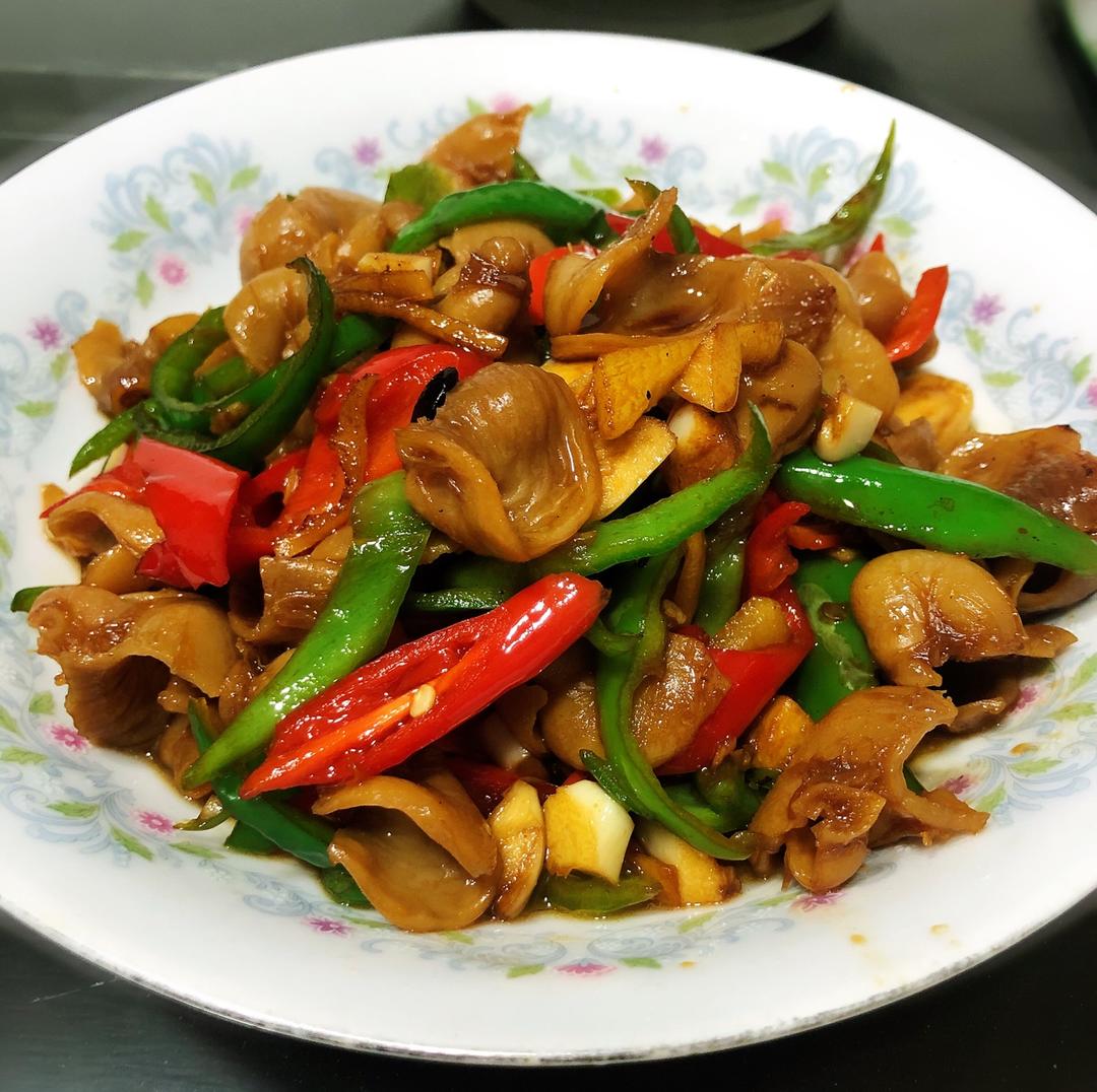 尖椒爆鲜鱼肚