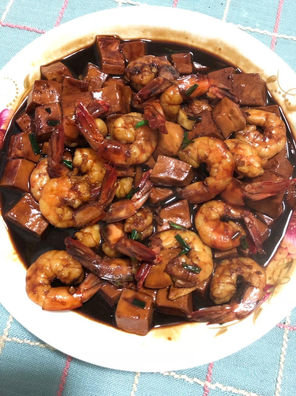 虾仁豆腐