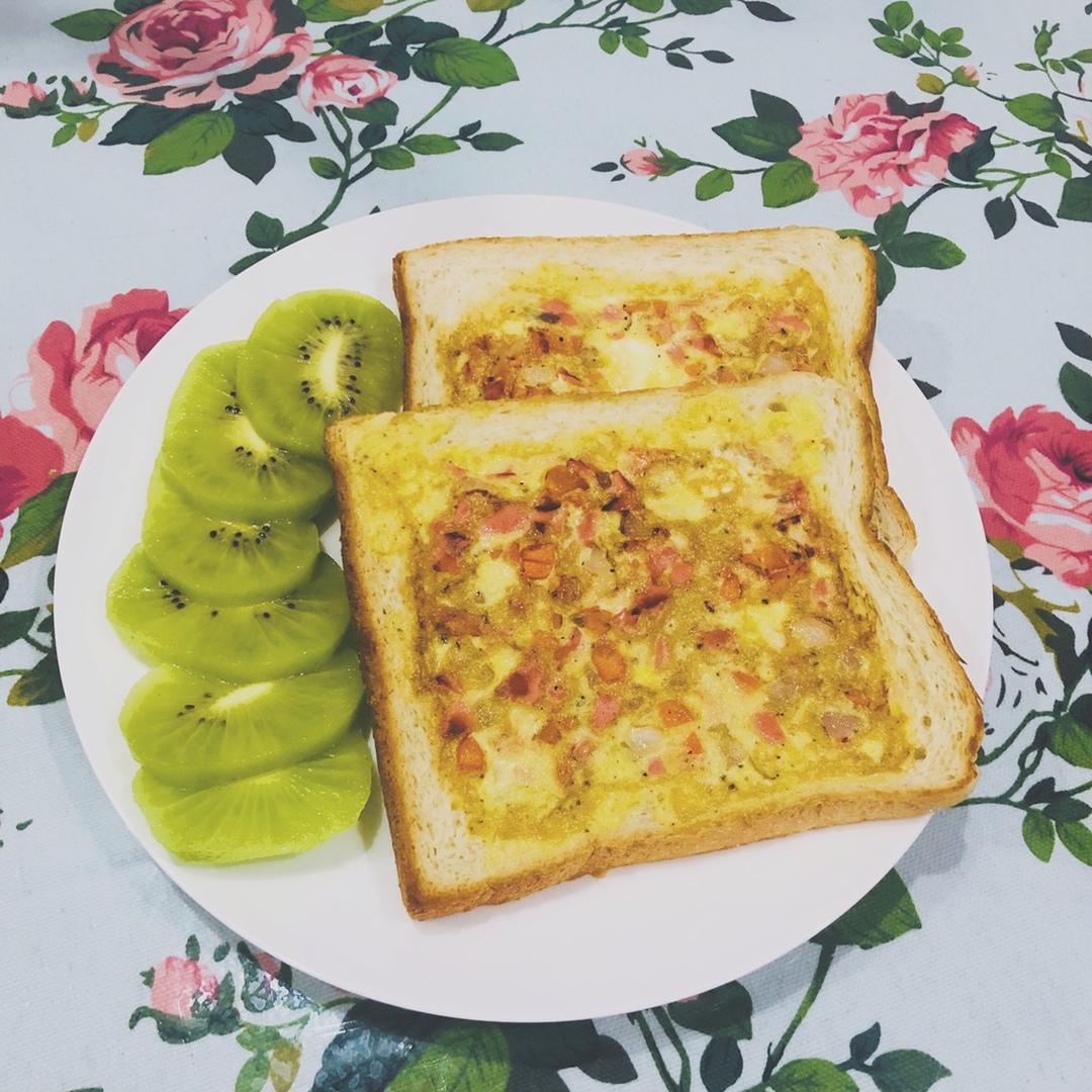 一片面包的三明治