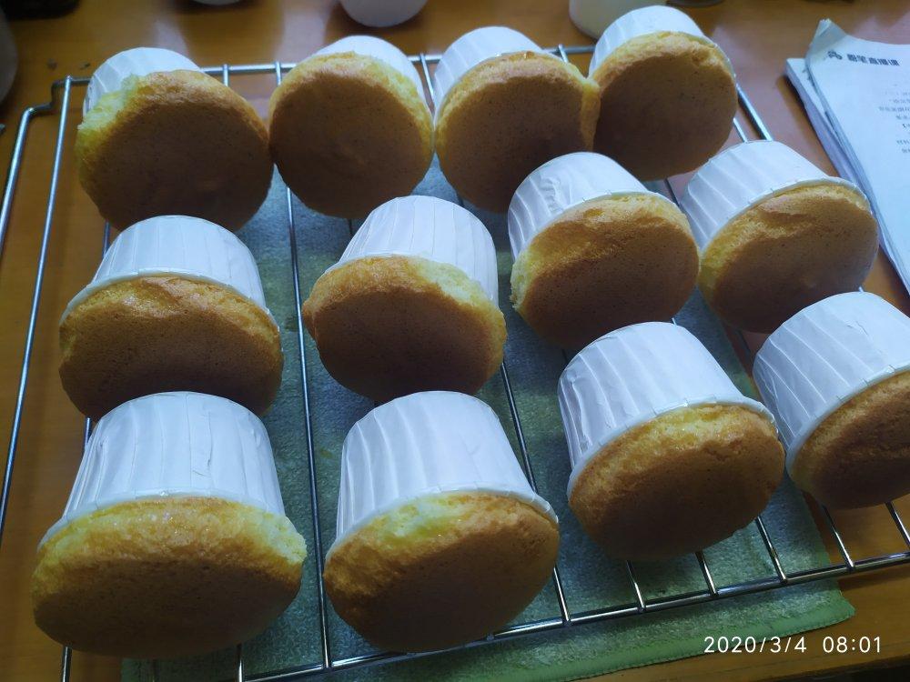 零失败~戚风纸杯小蛋糕🍰 ✨／8寸版戚风蛋糕