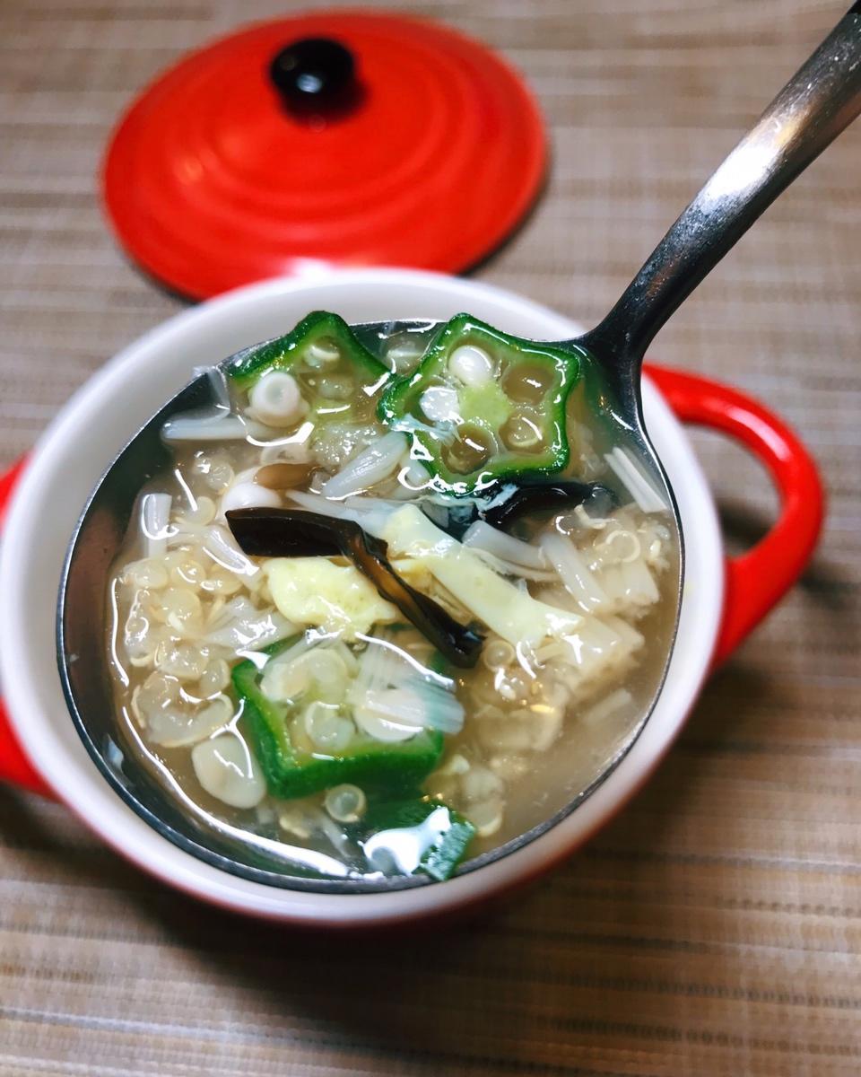 秋葵藜麦羹「营养版」