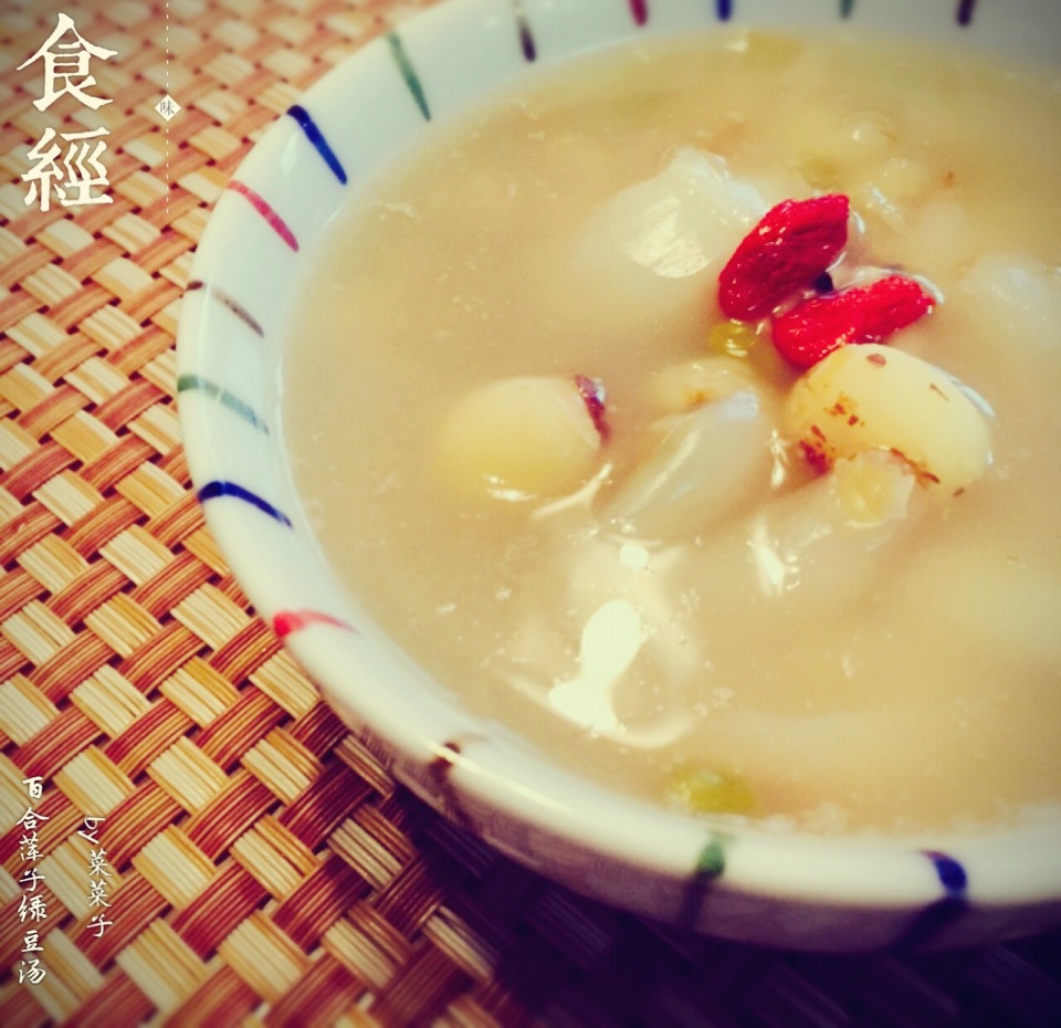 绿豆百合薏米粥