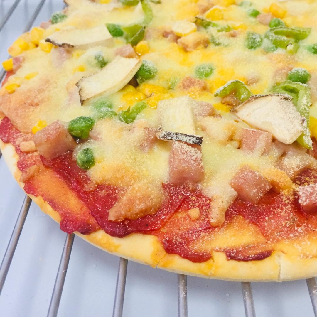 教你做意大利披萨的家庭做法，比意式古法窑烤披萨还好吃！一学就会！