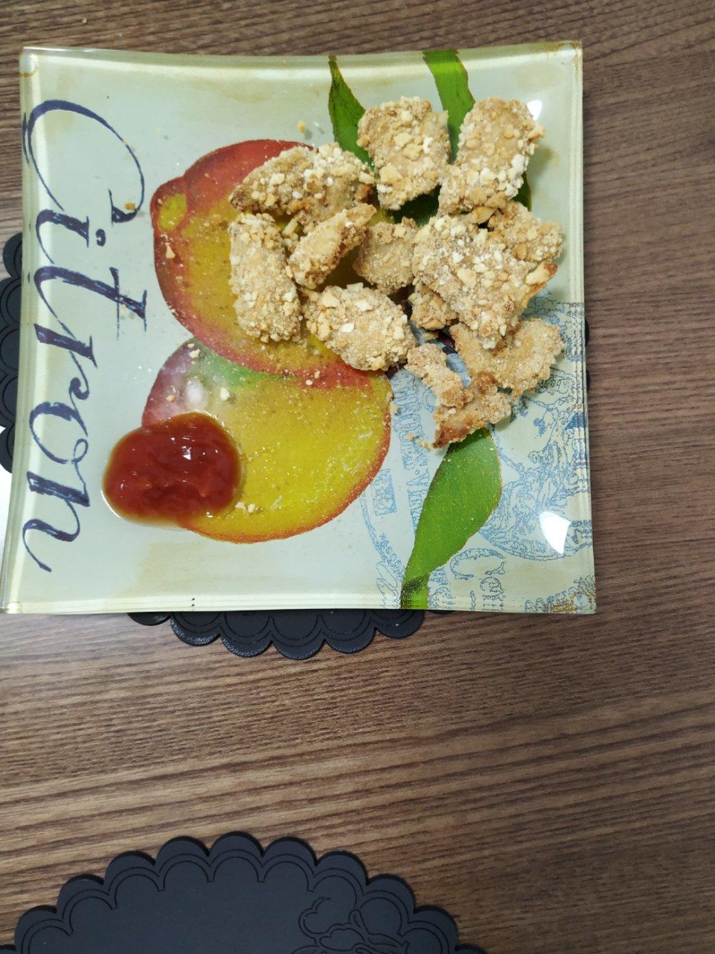 低卡低脂烤箱版鸡米花