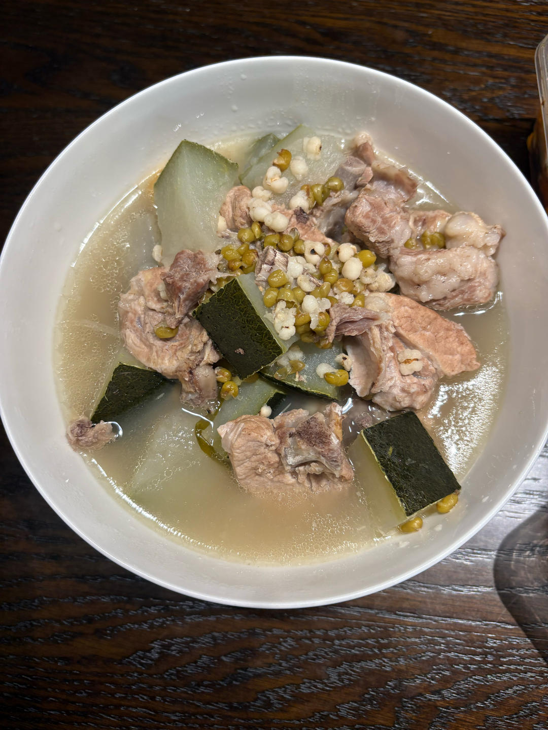 排骨冬瓜薏仁绿豆汤