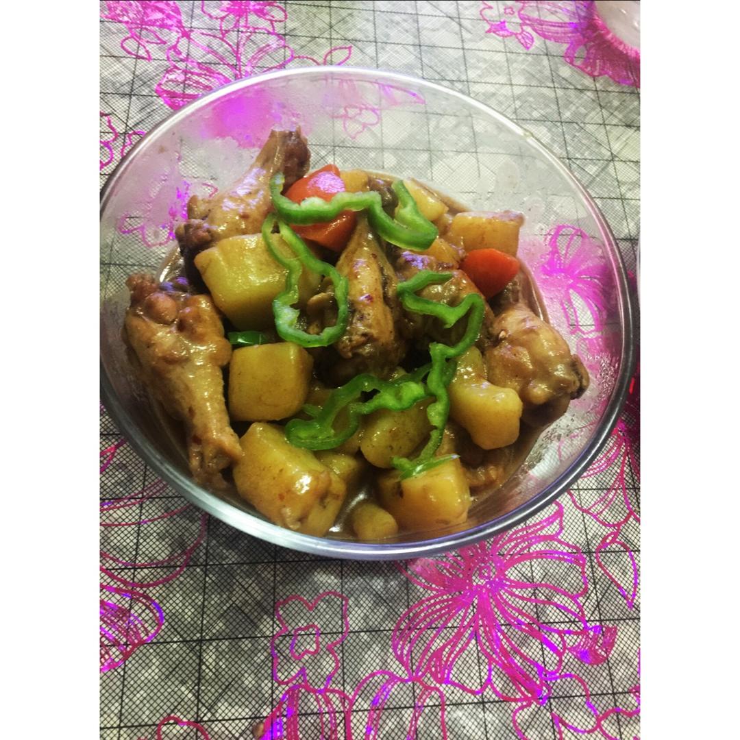 土豆炖鸡翅（快手零失败）