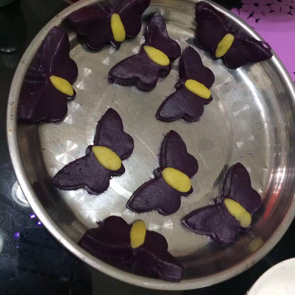 原味紫薯饼