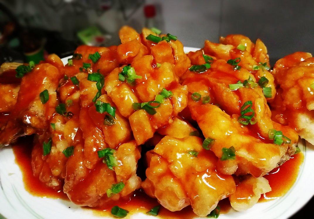 厨师长教大家：“松鼠鱼”的家常做法，酸甜可口