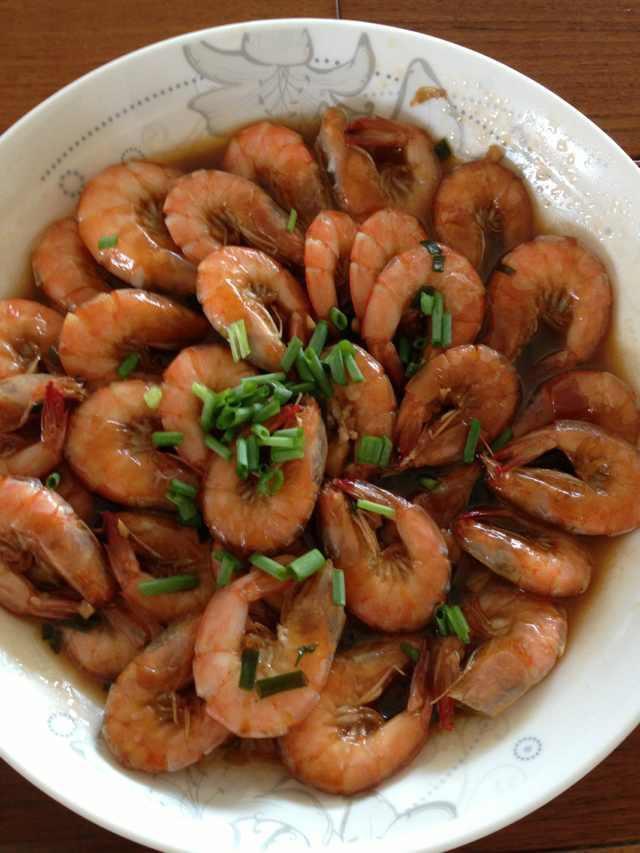 红烧基围虾 （苏式）