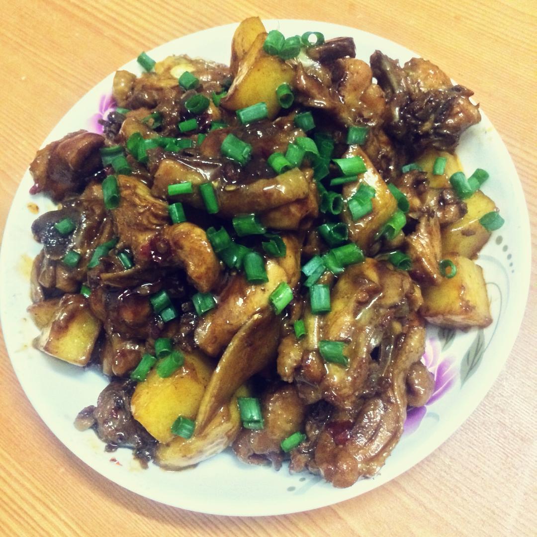冬季进补好美食——土豆烧鸡块