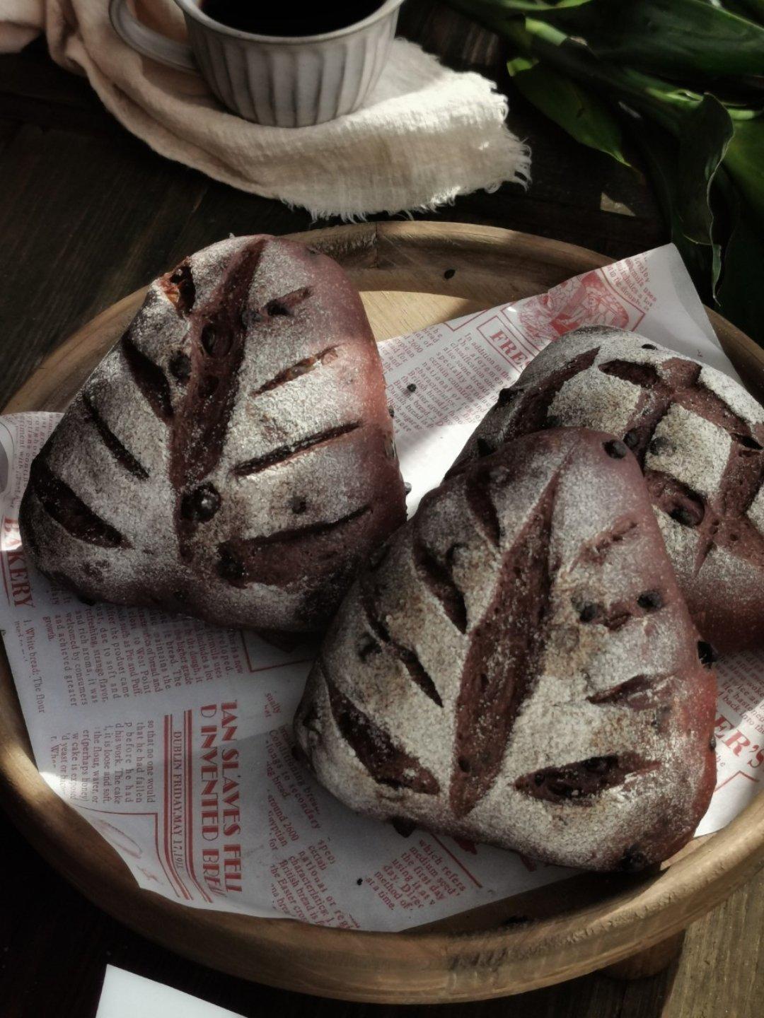 巧克力蔓越莓软欧