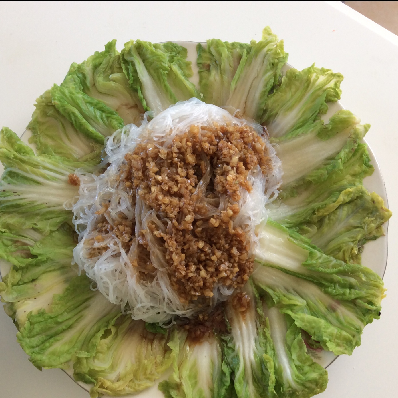 蒜蓉粉丝娃娃菜