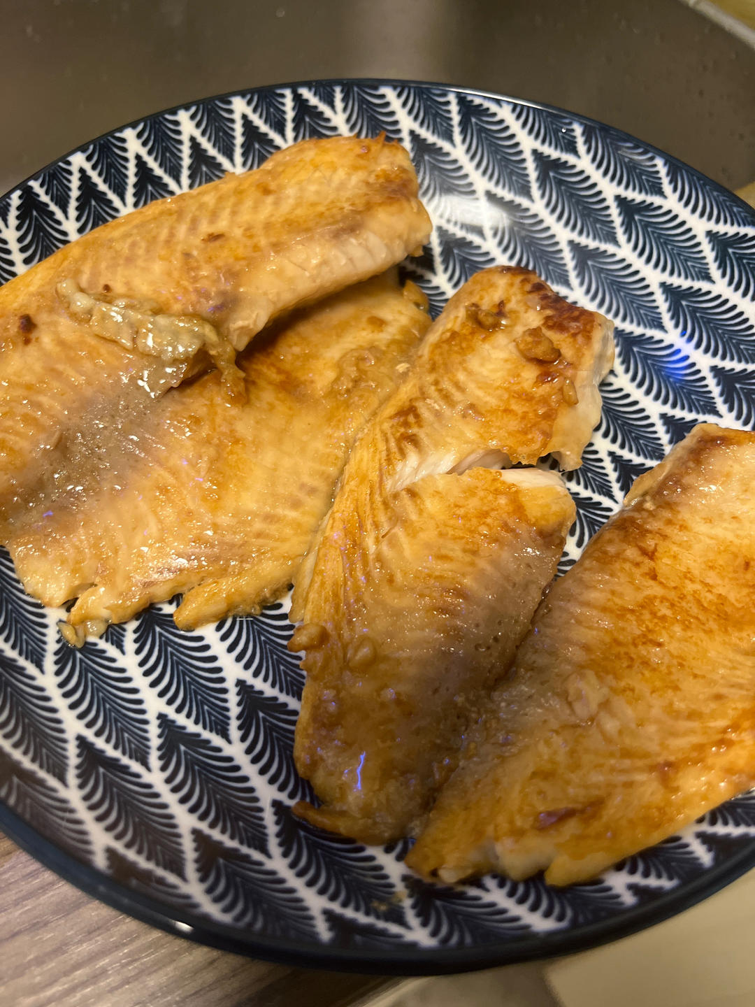 香煎鲷鱼片