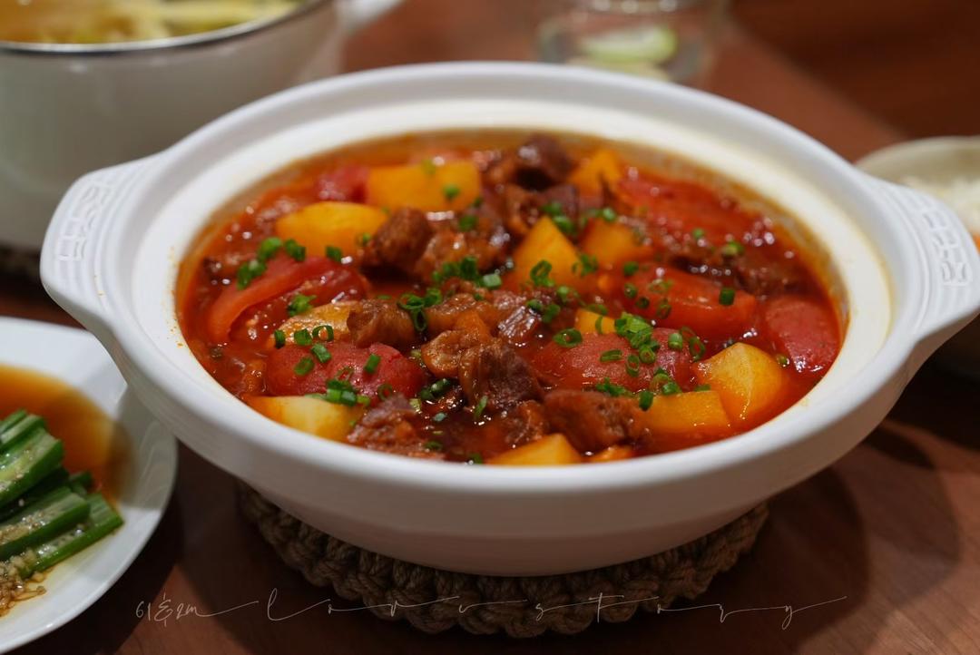 番茄土豆炖牛腩