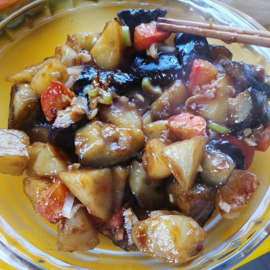 极简少油地三鲜