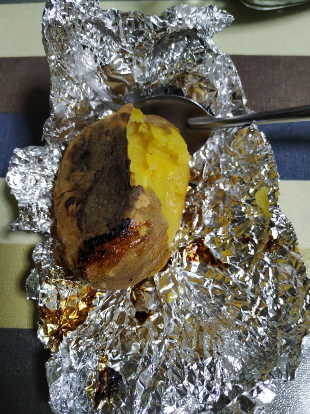 烤地瓜（烤箱初试）