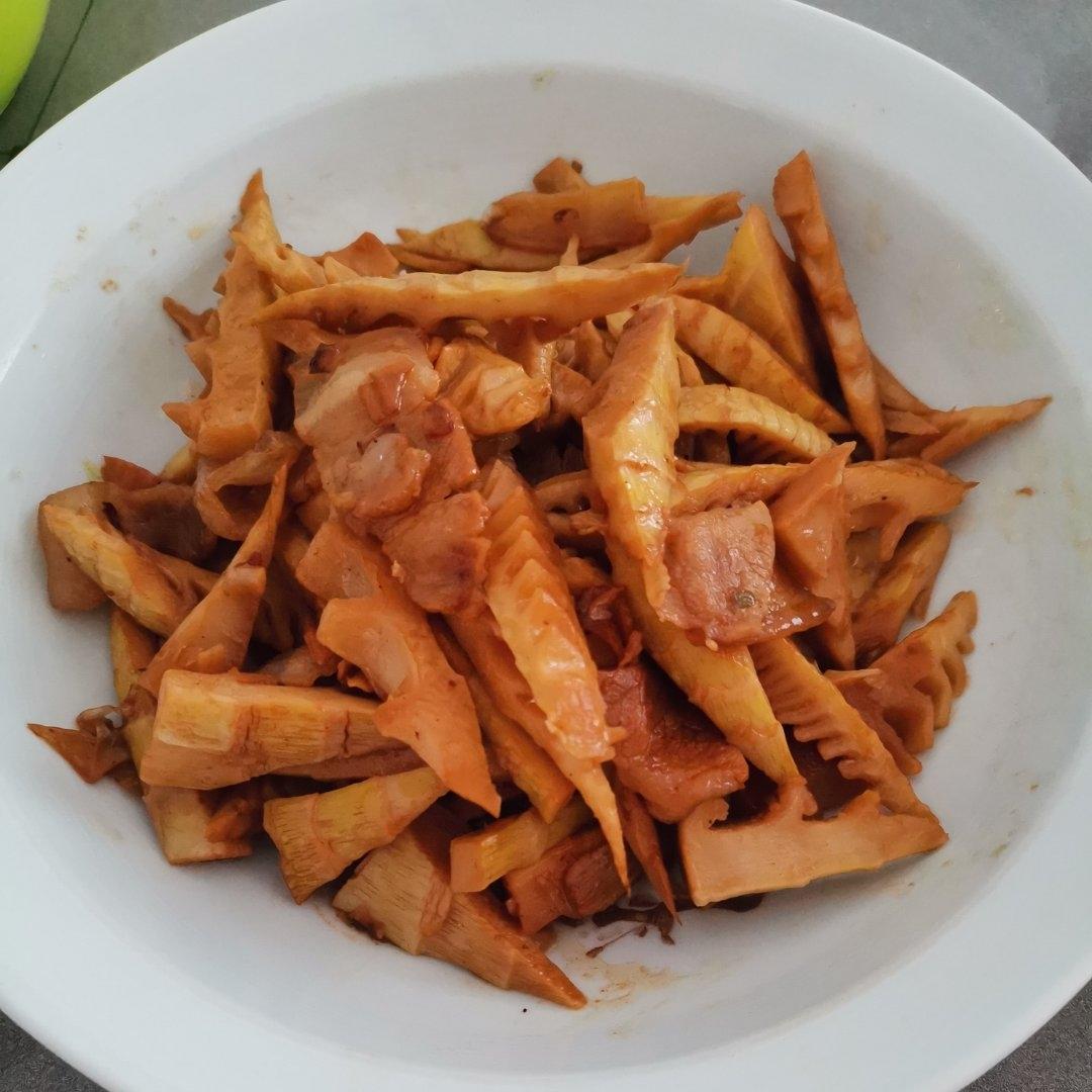 小竹笋炒腊肉