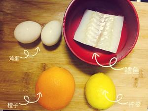 7-8个月宝宝辅食之鸡蛋鳕鱼香橙羹的做法 步骤1