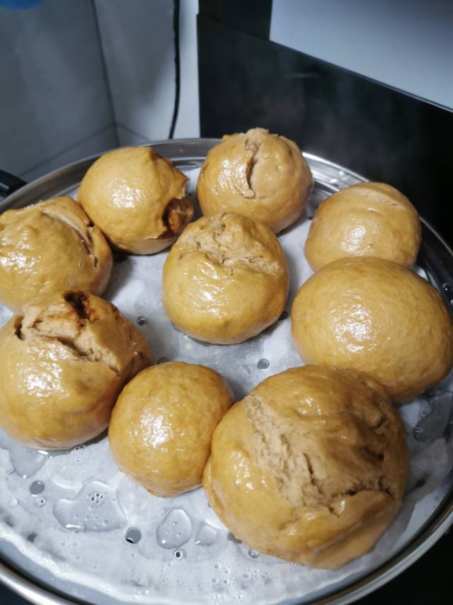 红糖手撕馒头（一次发酵）