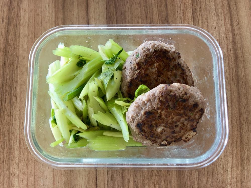 藕碎代替面粉，低卡低碳的汉堡肉排来了！|芥末的减脂餐