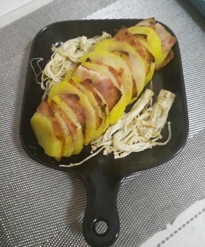 培根风琴烤土豆