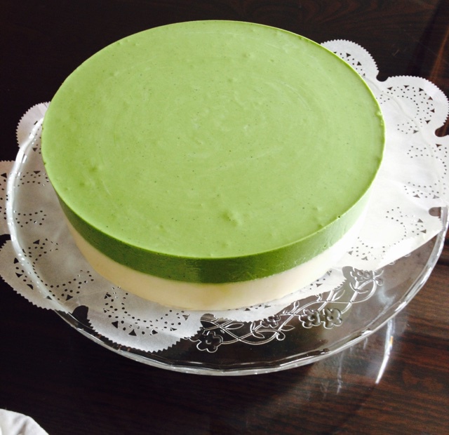 巧克力抹茶慕斯蛋糕