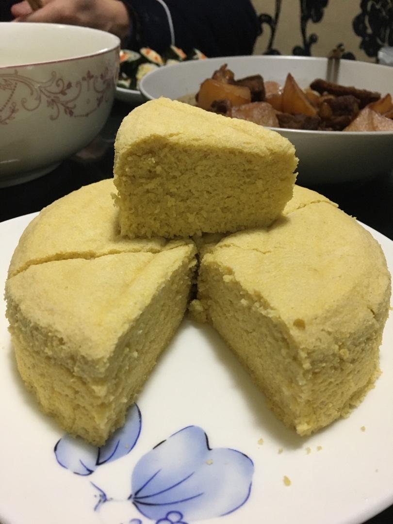 蒸小米糕 蒸小米蛋糕 蛋奶香 超松软