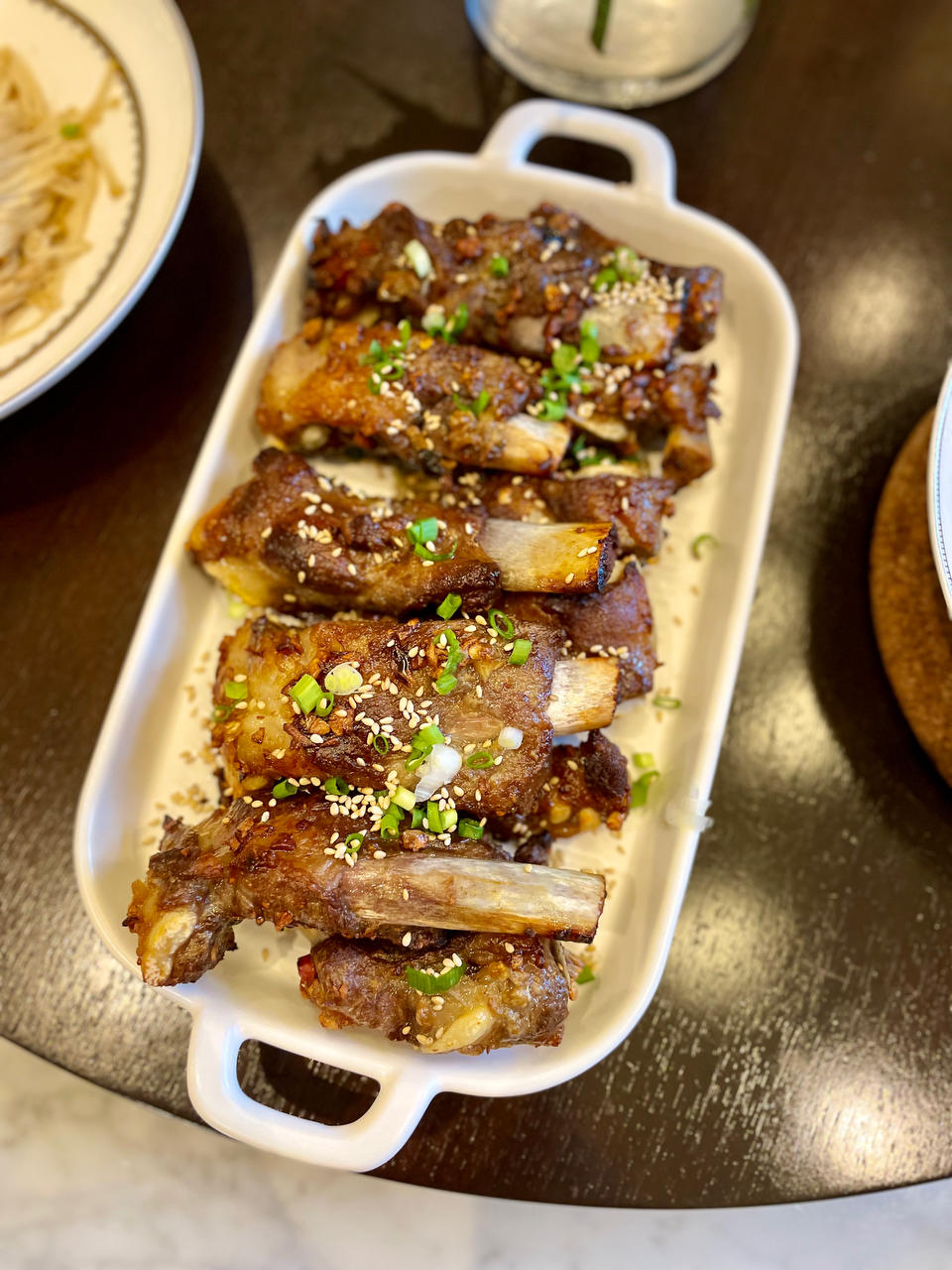 蒜香吮指烤肋排 | 外焦里嫩，骨肉分离（北鼎烤箱版）