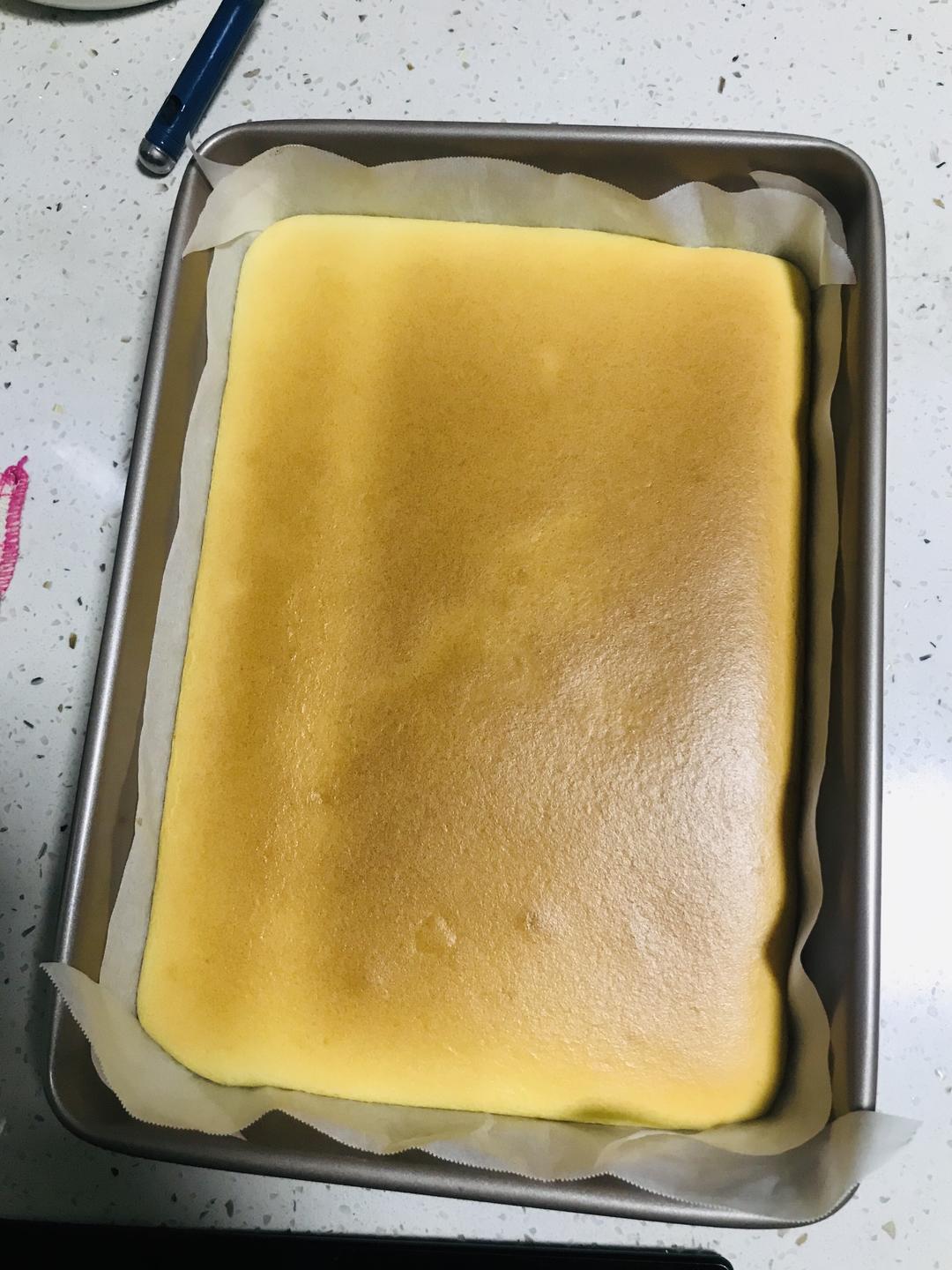 原味蛋糕卷(后蛋法)