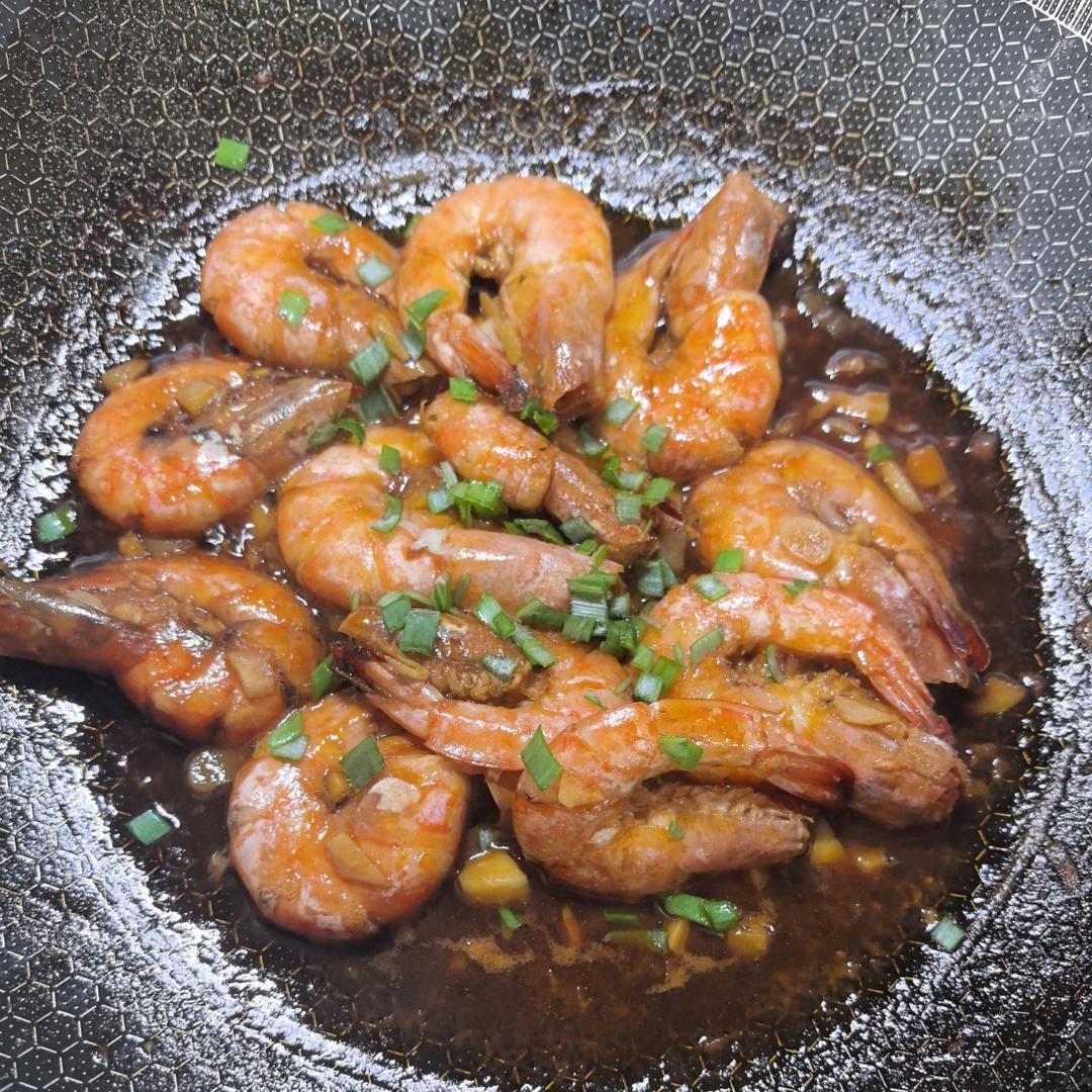 家庭版油焖大虾