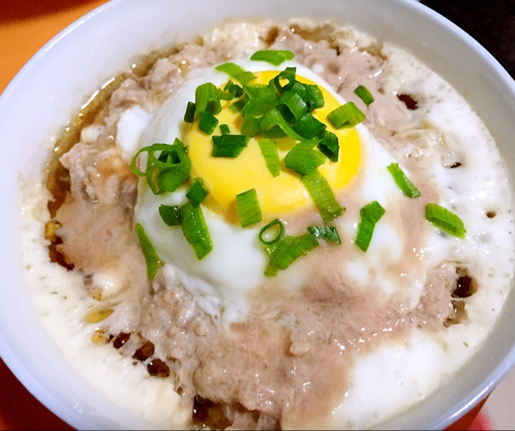 肉饼蒸蛋
