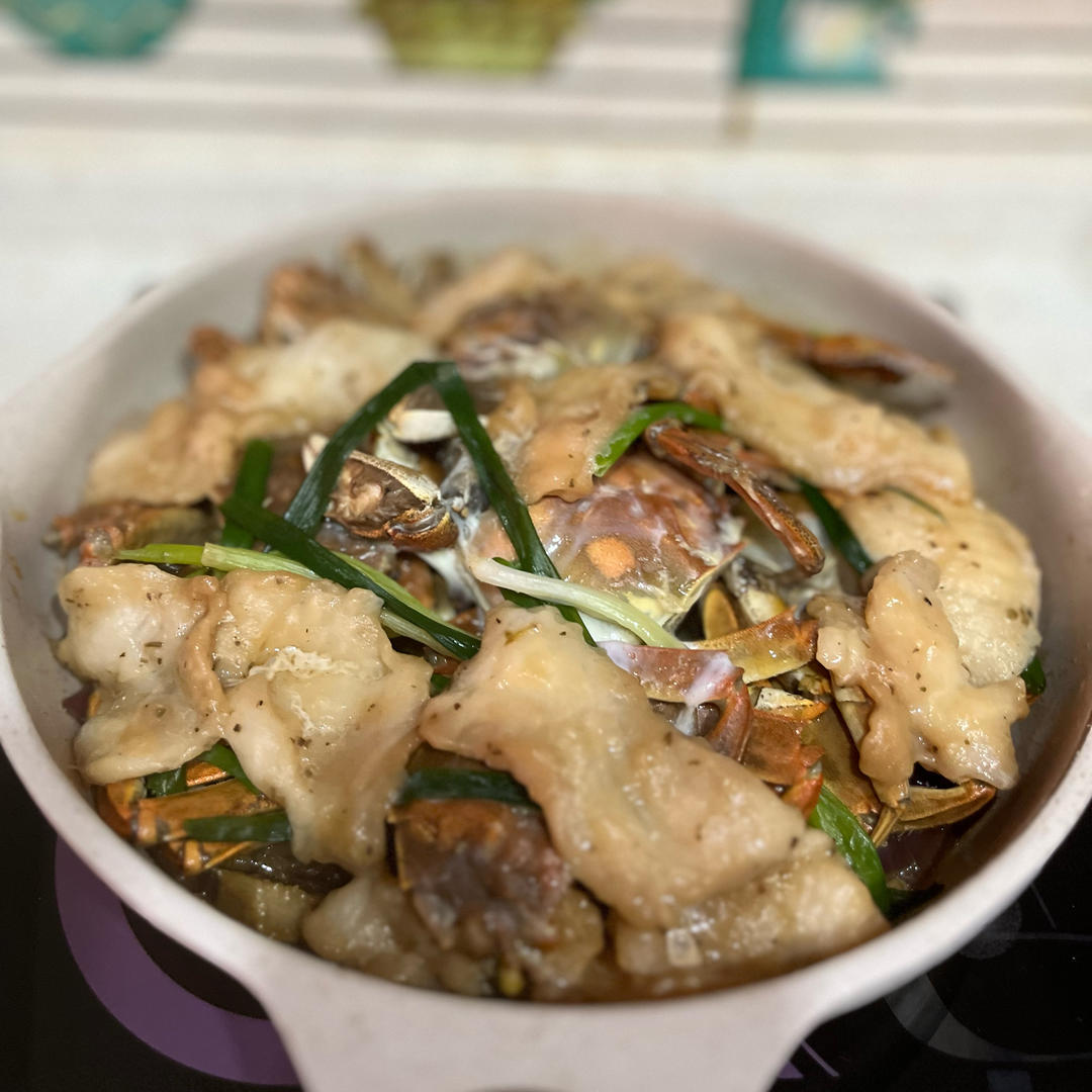 焗梭子蟹