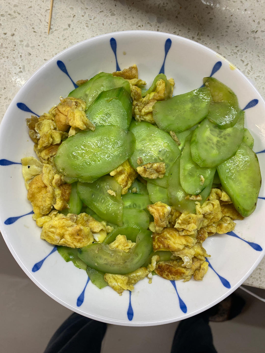 鸡蛋炒黄瓜
