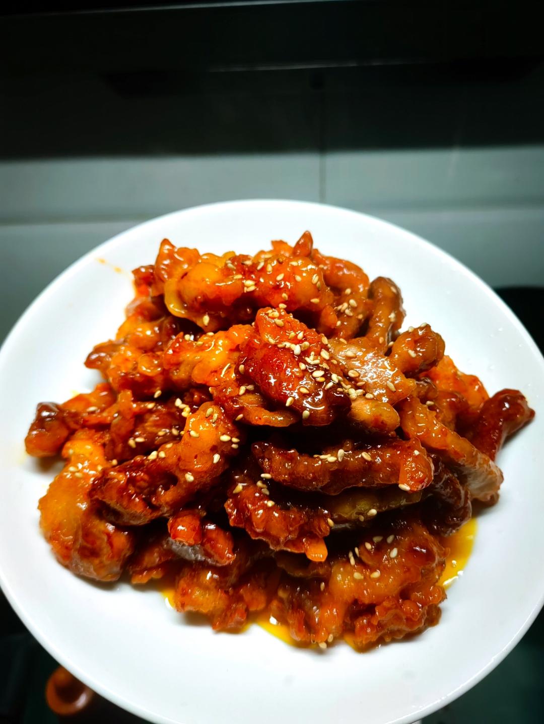 酸甜酥嫩的糖醋里脊