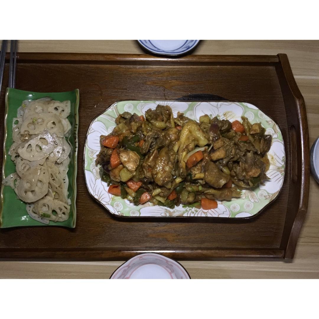 红烧走地公鸡