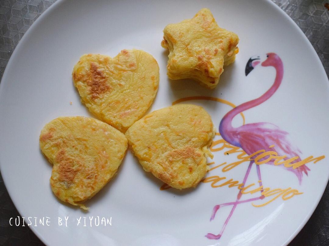 胡萝卜鸡蛋软饼