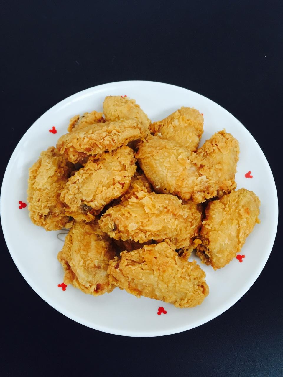 香脆辣味炸鸡翅