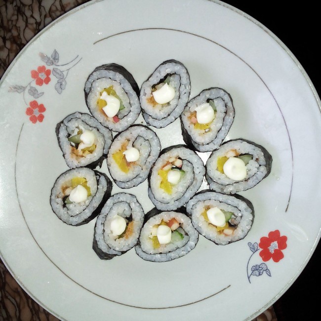 紫菜卷寿司